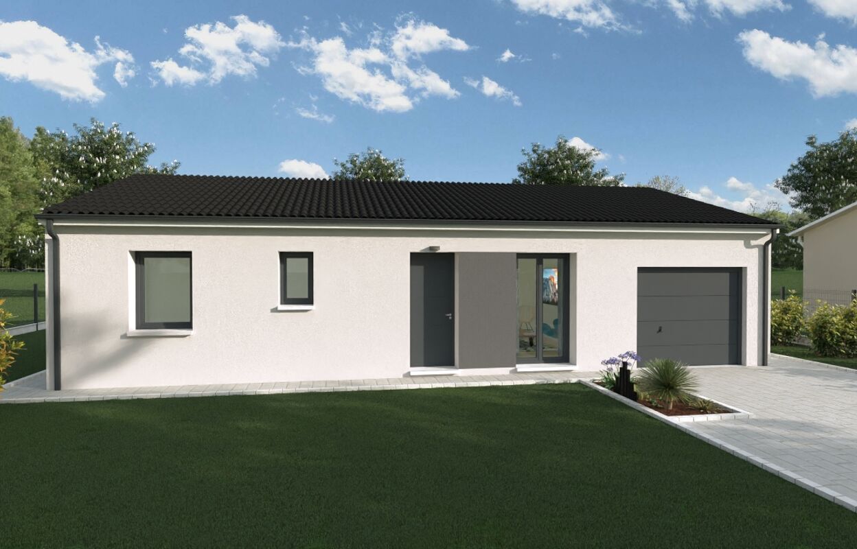 maison 80 m2 à construire à Chauvigny (86300)