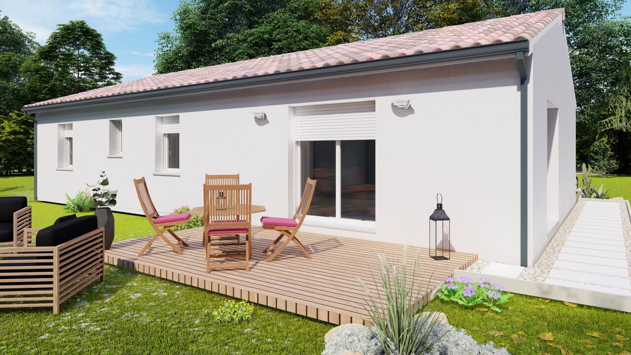 maison 100 m2 à construire à Campsegret (24140)