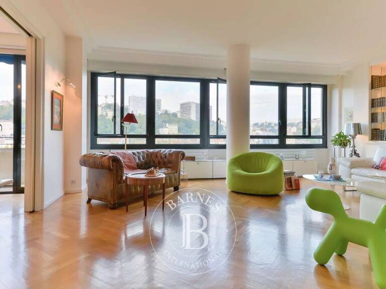 LYON 6 - Tête d'or - Appartement de 187.12 m²- Etage élevé - 4 chambres - Balcons - Vue exceptionnelle- Chambre de service - Garage — photo 1