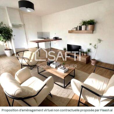 Appartement 2 pièces 42 m²