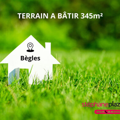 Terrain 345 m²