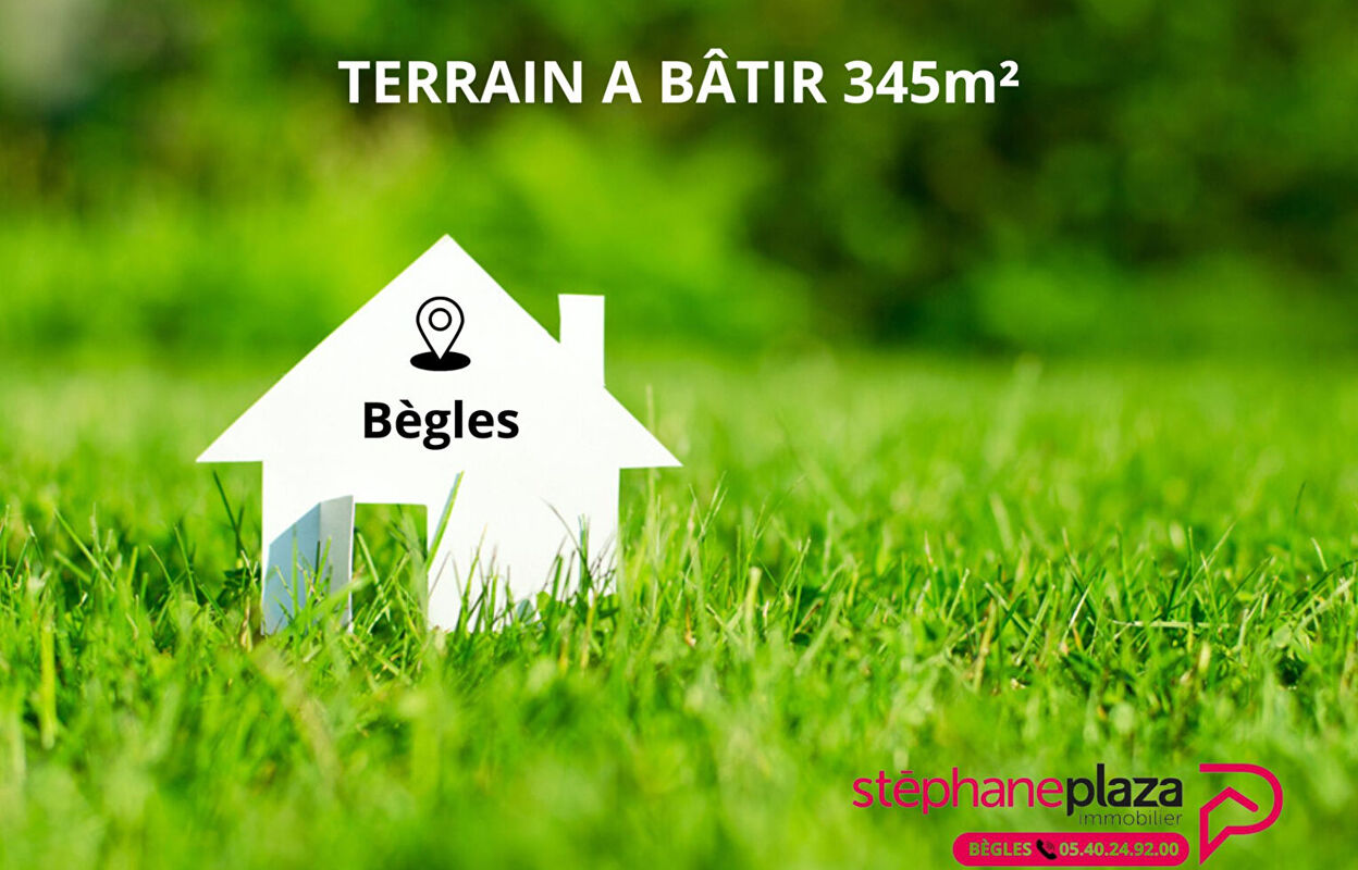 terrain  pièces 345 m2 à vendre à Bègles (33130)