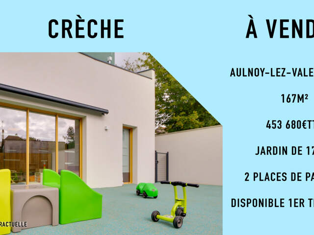 VENTE LOCAL POUR CRÈCHE OU PROFESSION LIBÉRALE AULNOY-LEZ-VALENCIENNES (59) — photo du bien