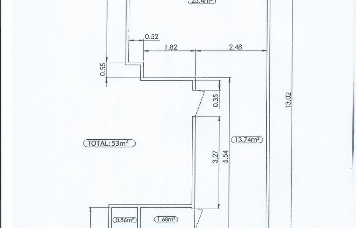 commerce  pièces 53 m2 à vendre à Annecy (74000)