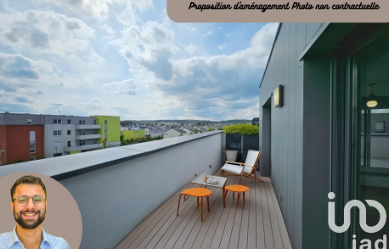 appartement 4 pièces 100 m2 à vendre à Yutz (57970)