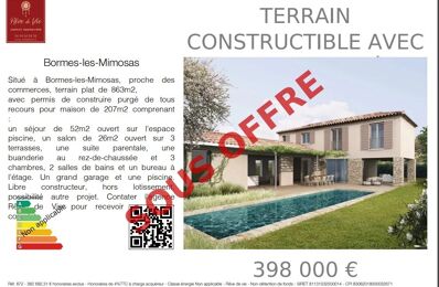 terrain  pièces 862 m2 à vendre à Bormes-les-Mimosas (83230)