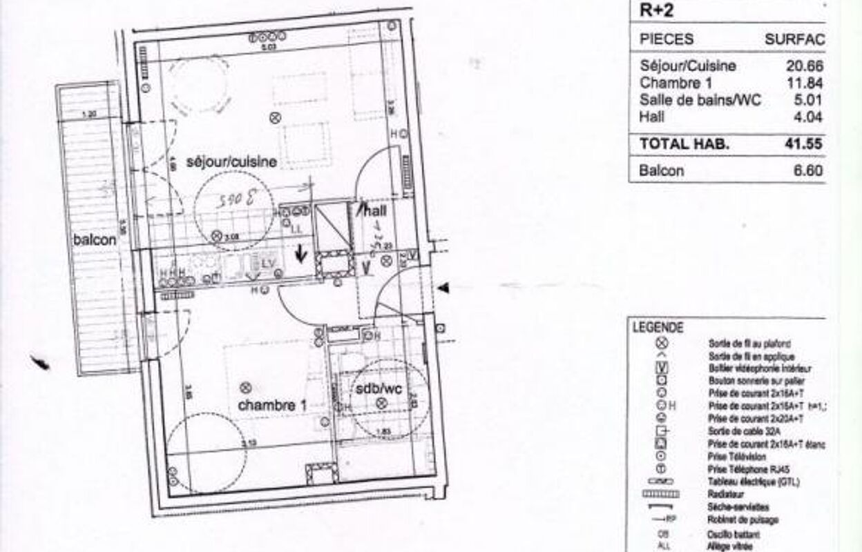 appartement 2 pièces 48 m2 à louer à Strasbourg (67000)