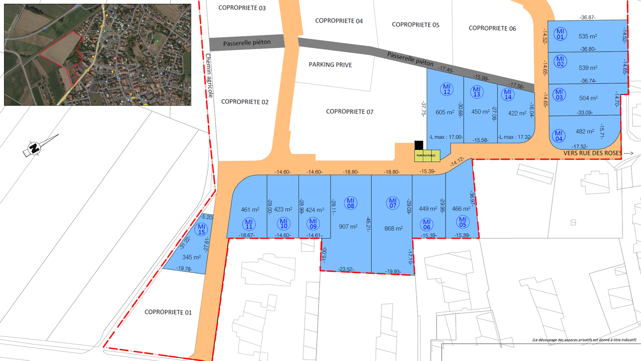 terrain  pièces 345 m2 à vendre à La Wantzenau (67610)