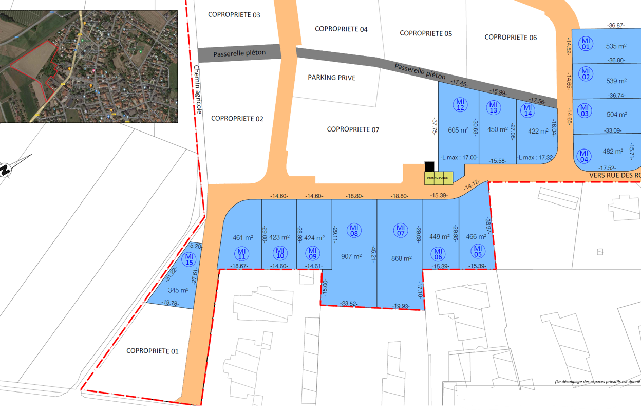 terrain  pièces 345 m2 à vendre à La Wantzenau (67610)