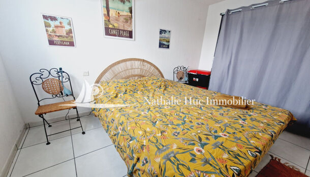 Appartement 3 pièces  à vendre Canet-Plage 66140