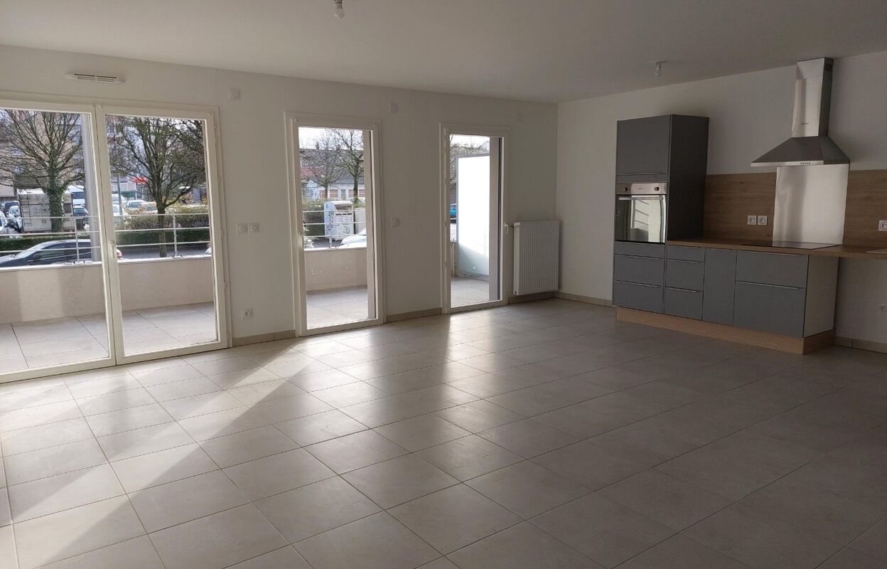 appartement 3 pièces 87 m2 à louer à Bourgoin-Jallieu (38300)