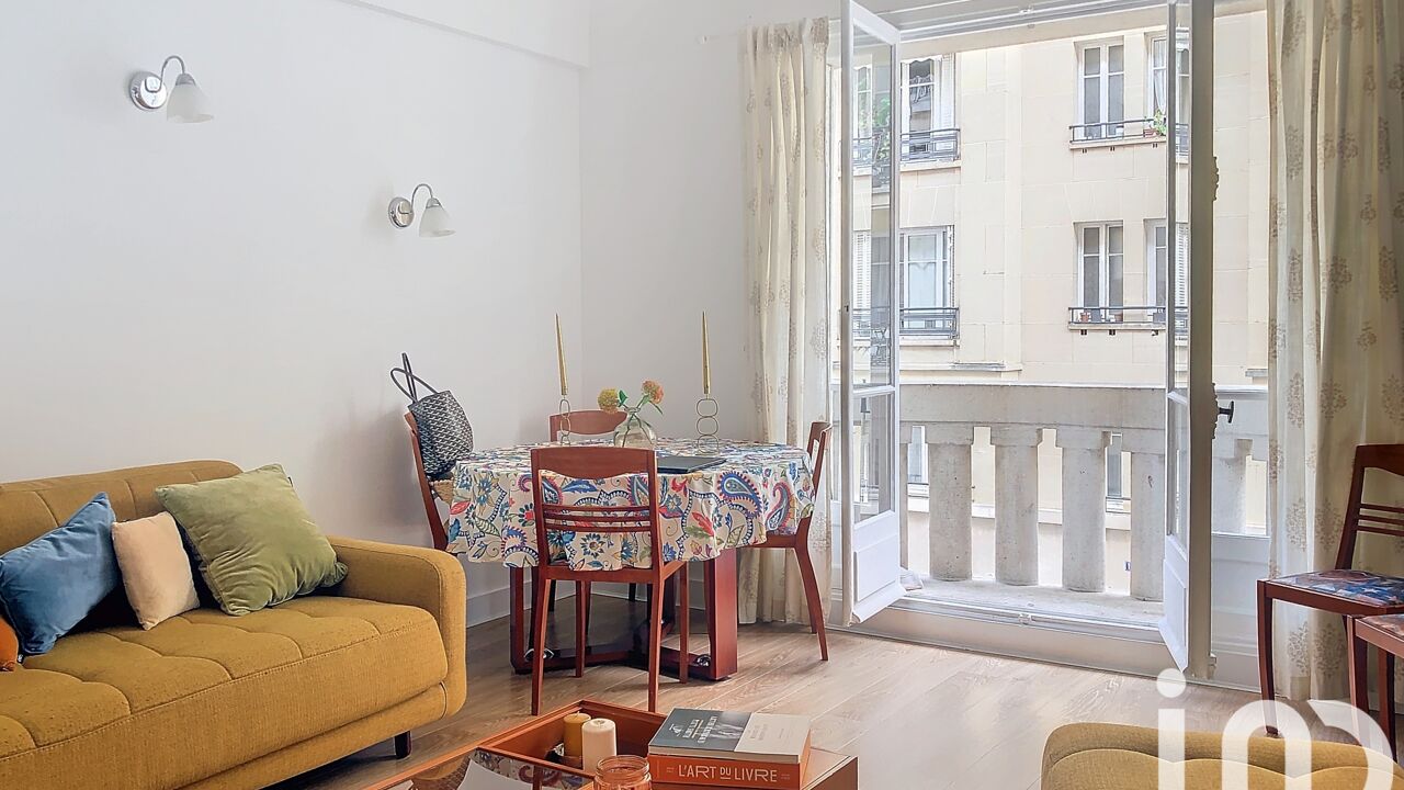 appartement 2 pièces 40 m2 à vendre à Paris 16 (75016)