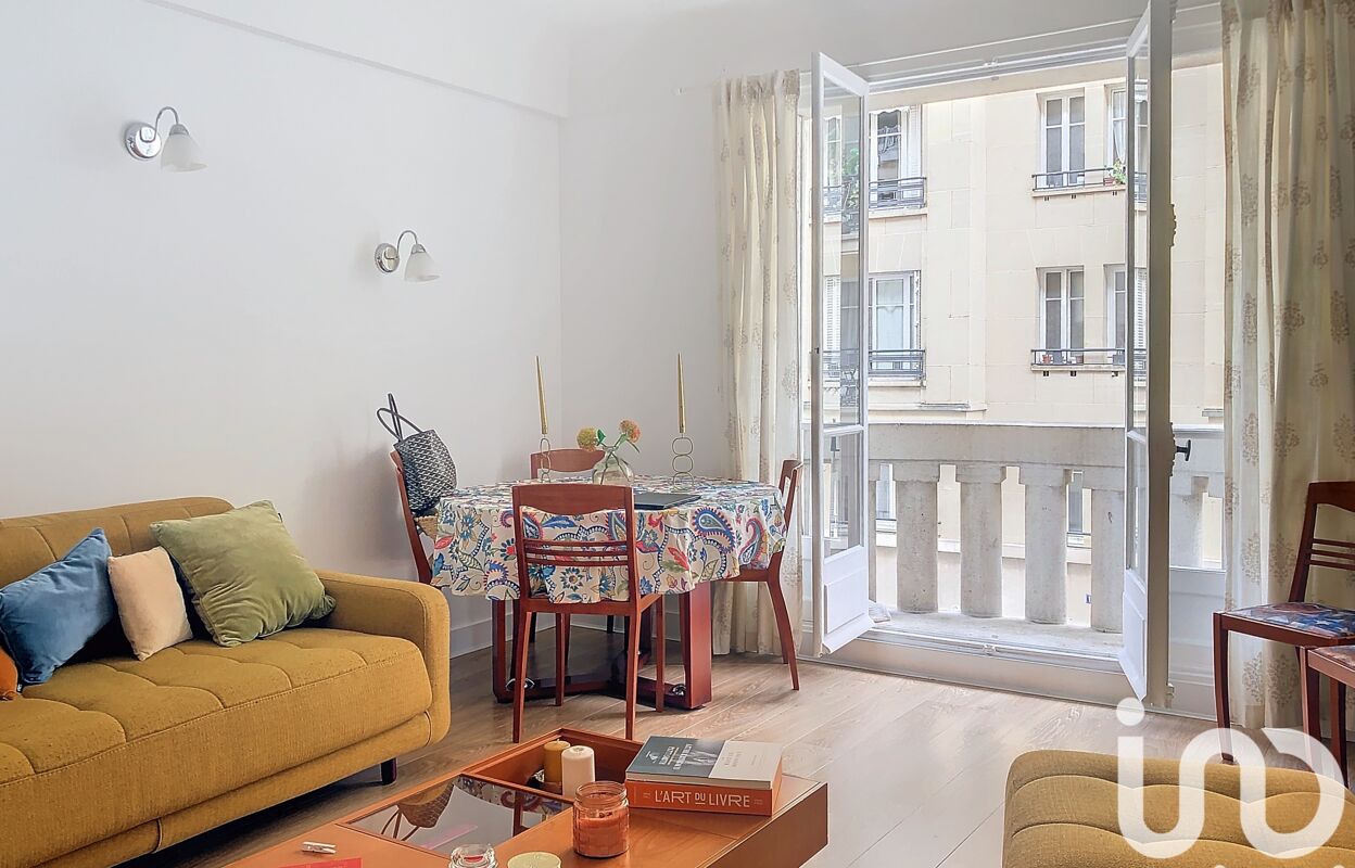 appartement 2 pièces 40 m2 à vendre à Paris 16 (75016)