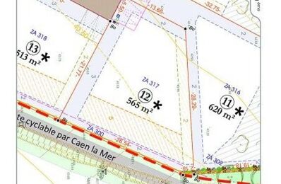 vente terrain 123 500 € à proximité de Goupillieres (14210)