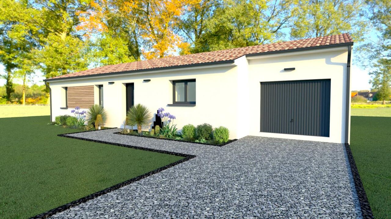 maison 80 m2 à construire à Montgeard (31560)