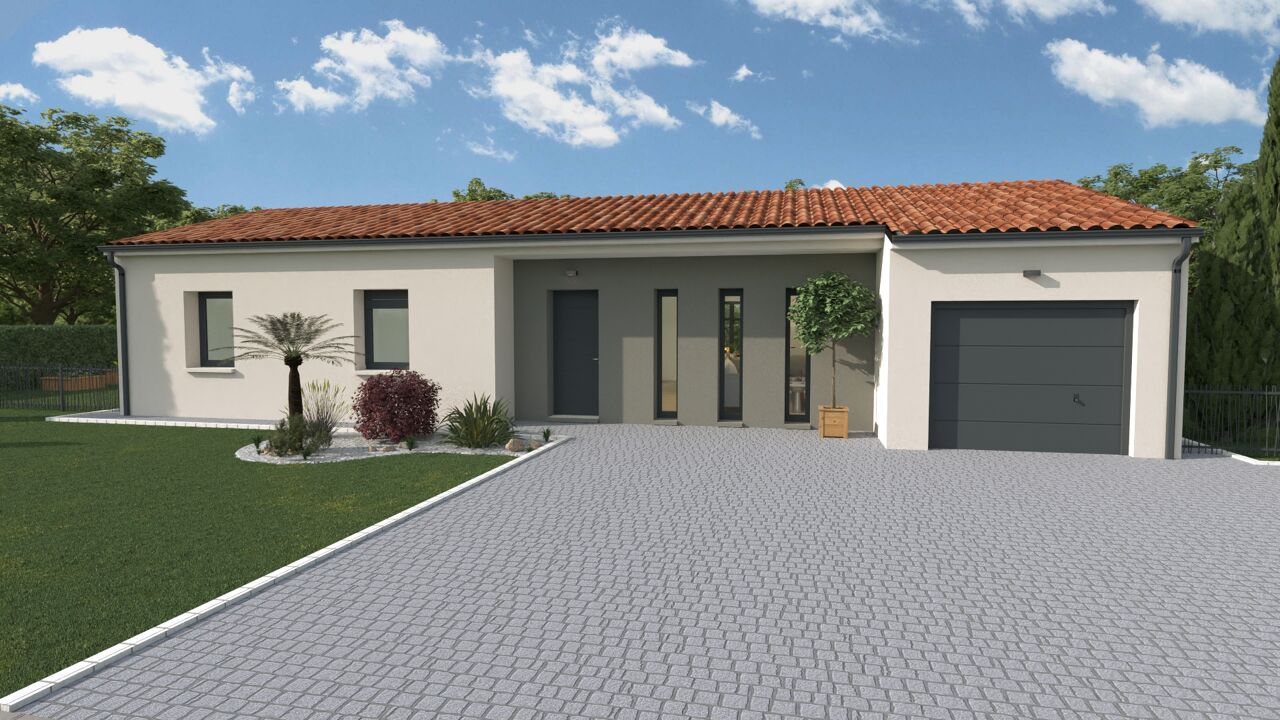 maison 101 m2 à construire à Fleuré (86340)