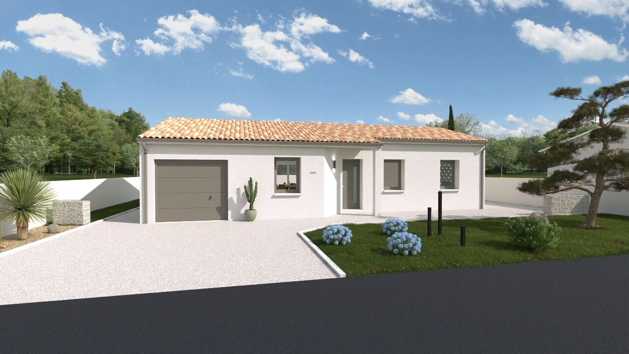 maison 88 m2 à construire à Iteuil (86240)