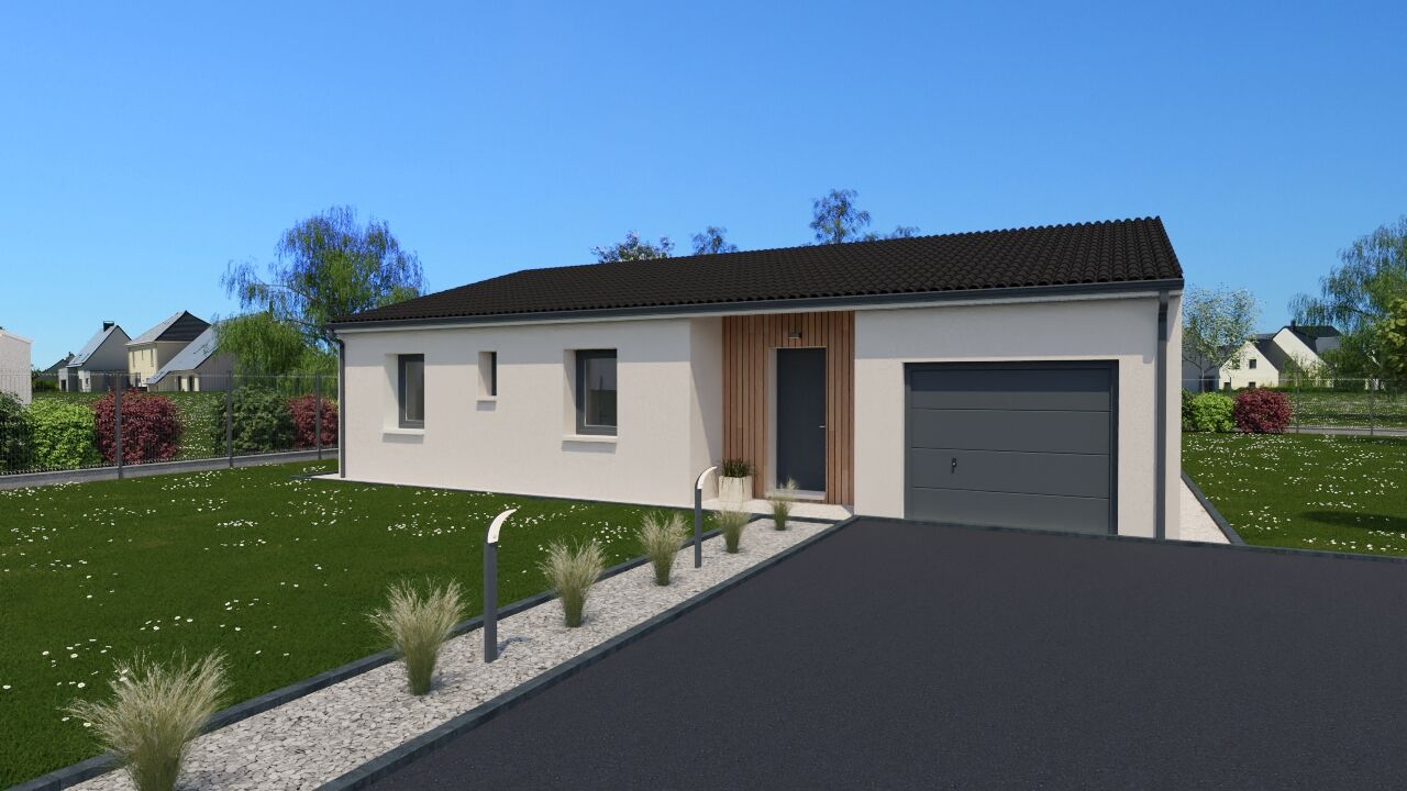 maison 93 m2 à construire à Chabournay (86380)