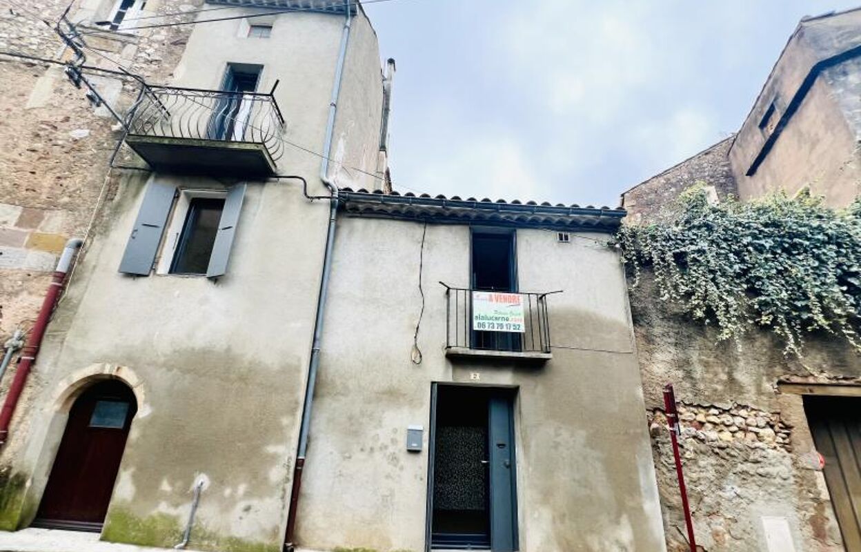 maison 3 pièces 60 m2 à vendre à Cruzy (34310)