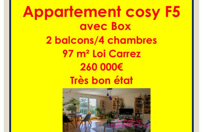 vente appartement 260 000 € à proximité de Livry-Gargan (93190)