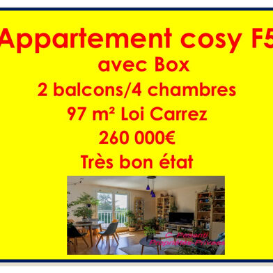 Appartement 5 pièces 96 m²