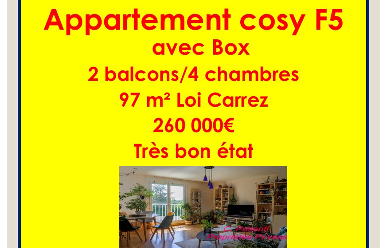 appartement 5 pièces 96 m2 à vendre à Lagny-sur-Marne (77400)