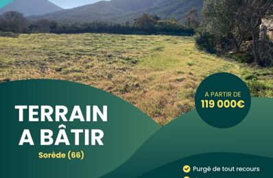 terrain  pièces 296 m2 à vendre à Sorède (66690)