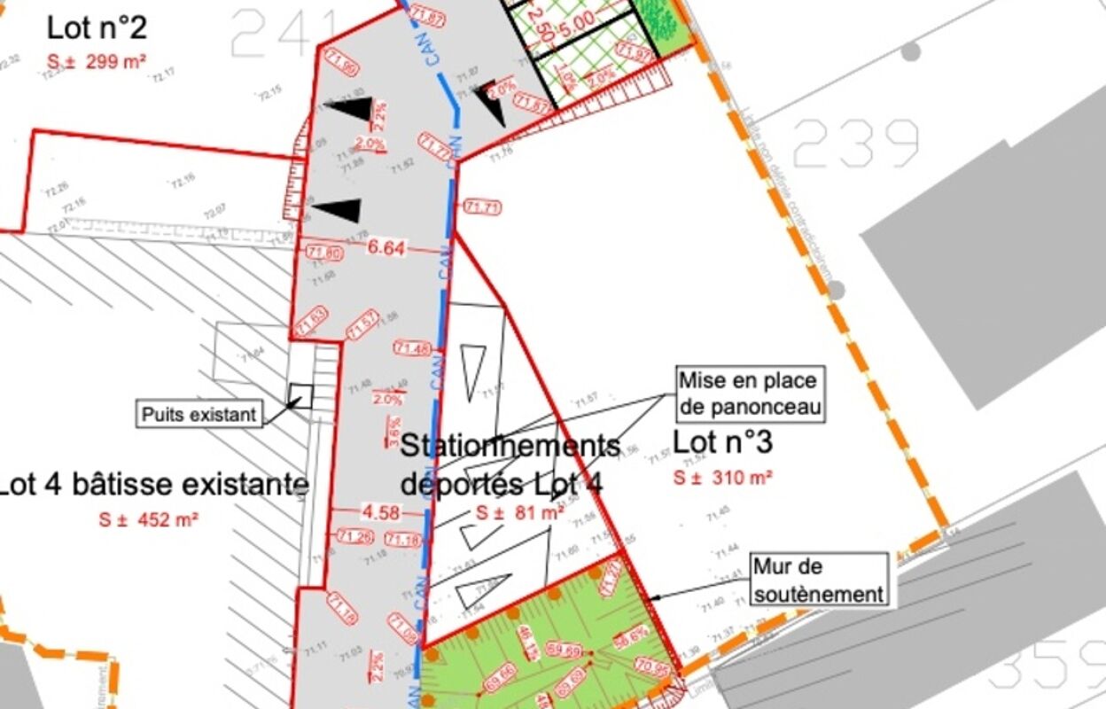 terrain  pièces 310 m2 à vendre à Gévezé (35850)