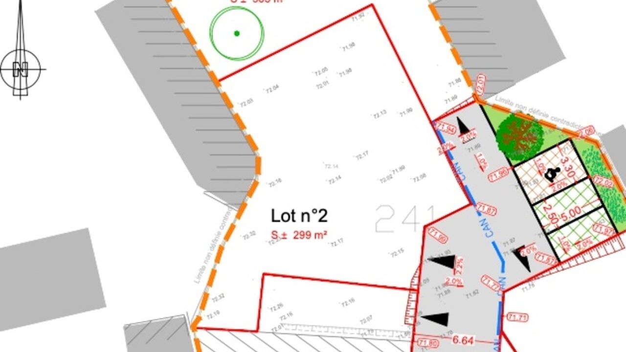 terrain  pièces 299 m2 à vendre à Gévezé (35850)