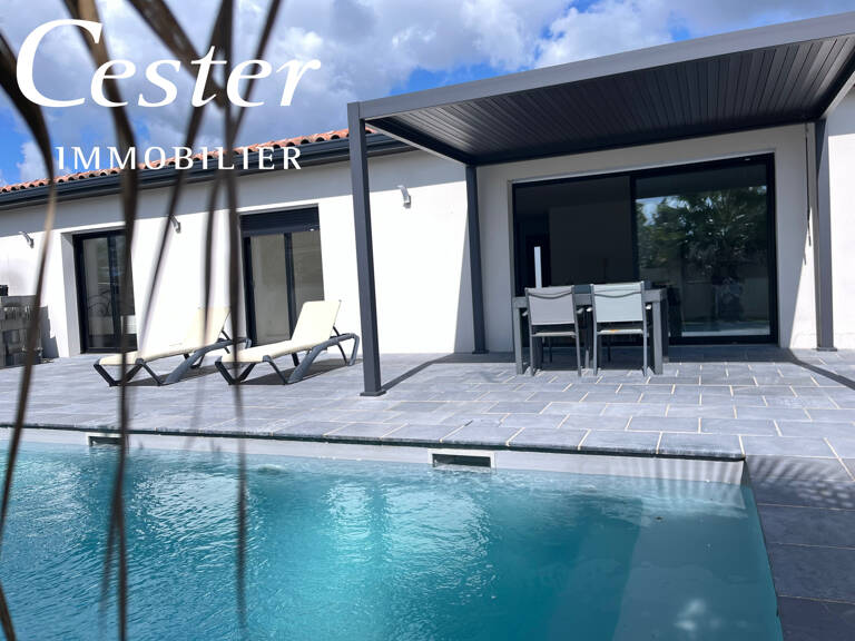 Maison contemporaine avec Piscine — photo 1