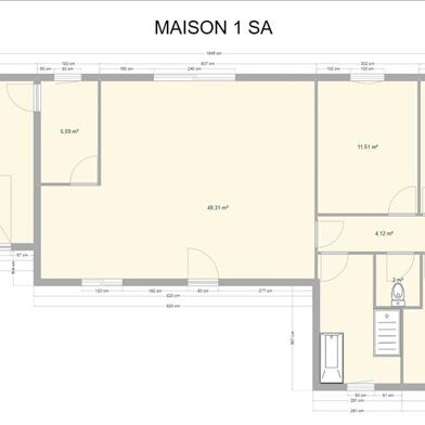 Maison 4 pièces 98 m²