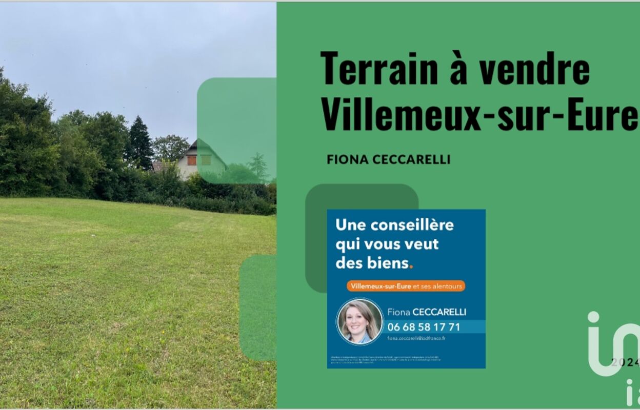 terrain  pièces 963 m2 à vendre à Villemeux-sur-Eure (28210)