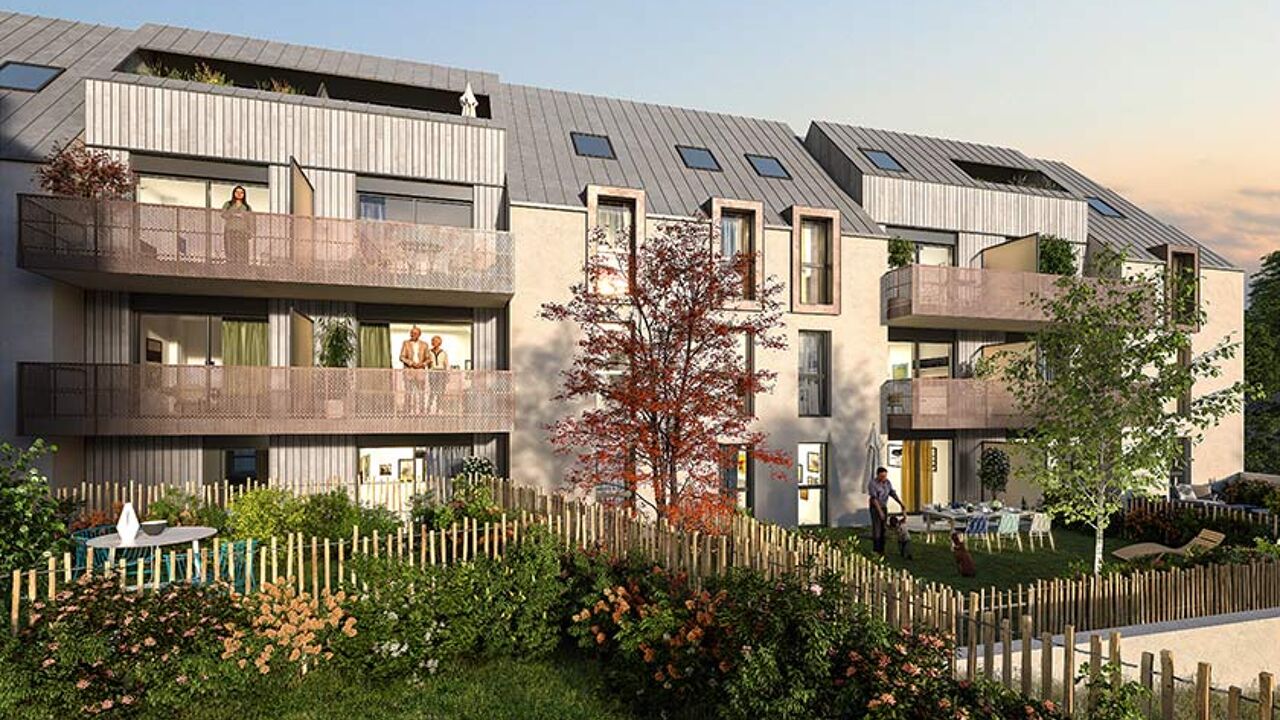 appartement neuf T1, T2, T3 pièces 28 à 73 m2 à vendre à Saint-Aubin-d'Aubigné (35250)