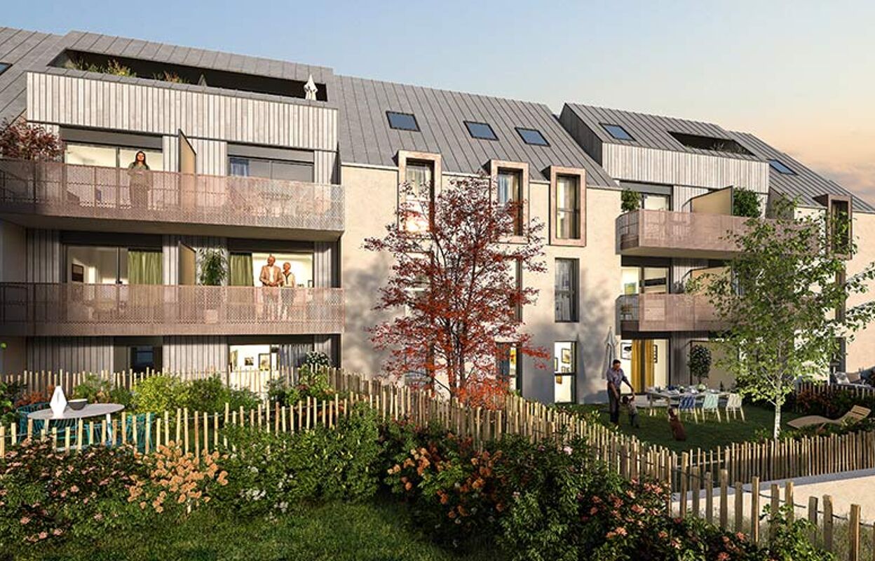 appartement neuf T1, T2, T3 pièces 28 à 73 m2 à vendre à Saint-Aubin-d'Aubigné (35250)