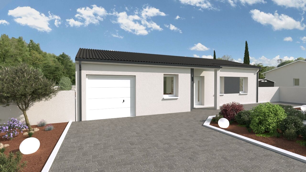 maison 88 m2 à construire à Vendeuvre-du-Poitou (86380)