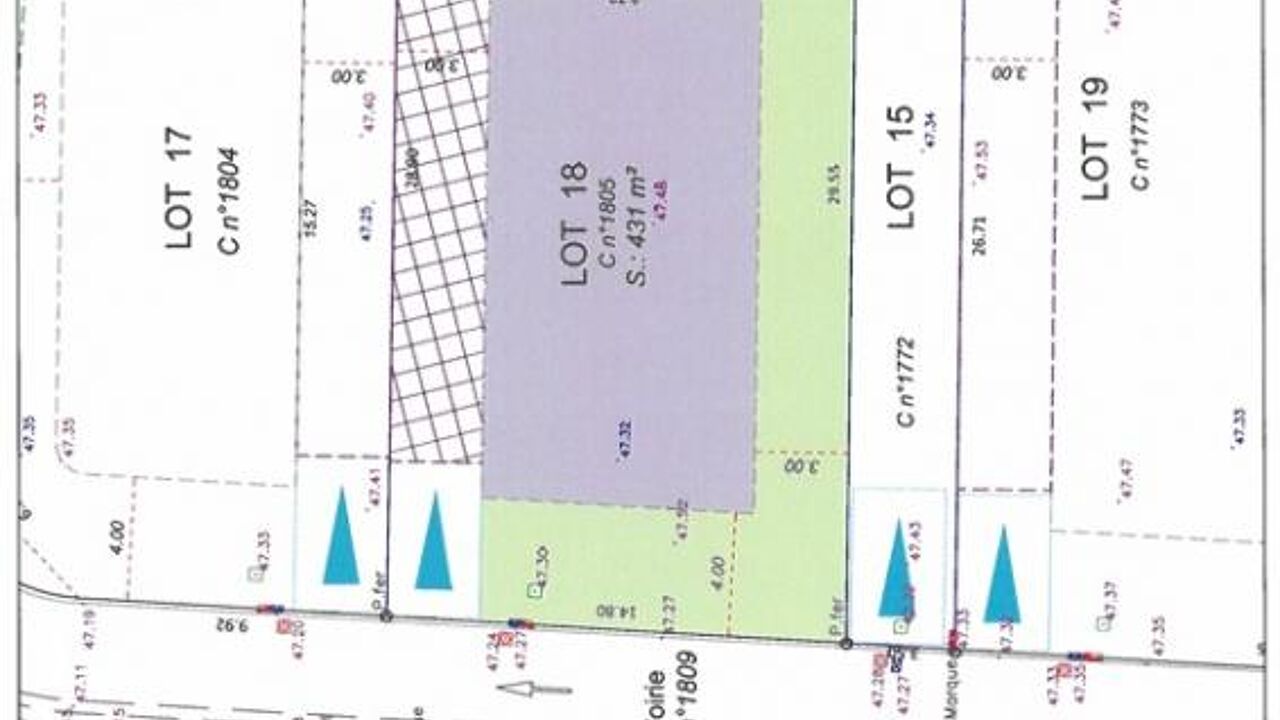 terrain  pièces  m2 à vendre à Roquefort-des-Corbières (11540)