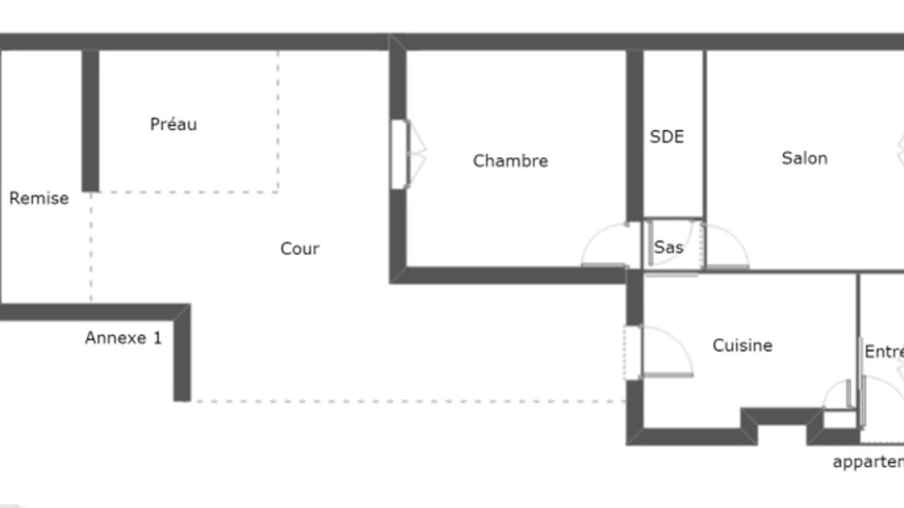 appartement 3 pièces 42 m2 à vendre à Angers (49100)