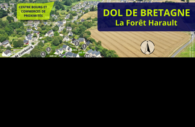 vente terrain 44 000 € à proximité de La Vicomté-sur-Rance (22690)