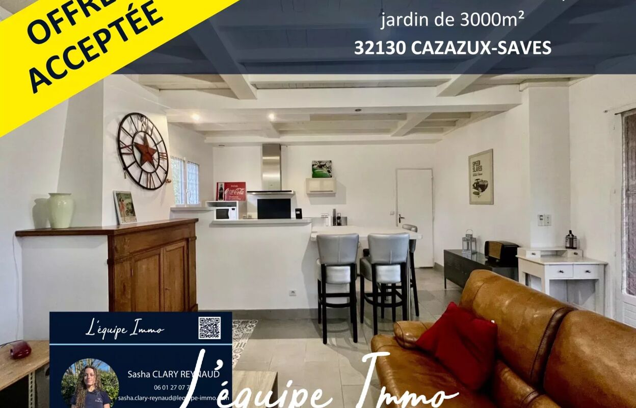 maison 3 pièces 64 m2 à vendre à L'Isle-Jourdain (32600)