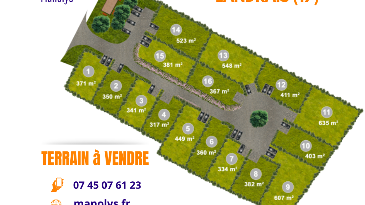 terrain  pièces 315 m2 à vendre à La Rochelle (17000)