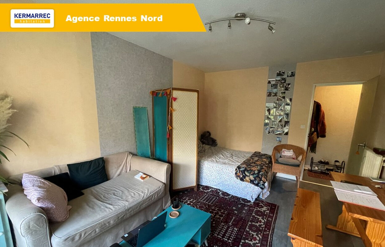 appartement 1 pièces 29 m2 à vendre à Rennes (35000)