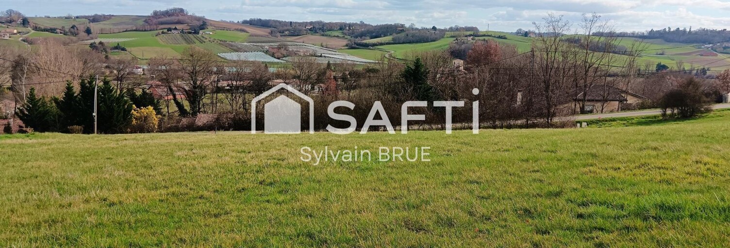 Terrain  2069 m² à vendre à Vazerac (82220)