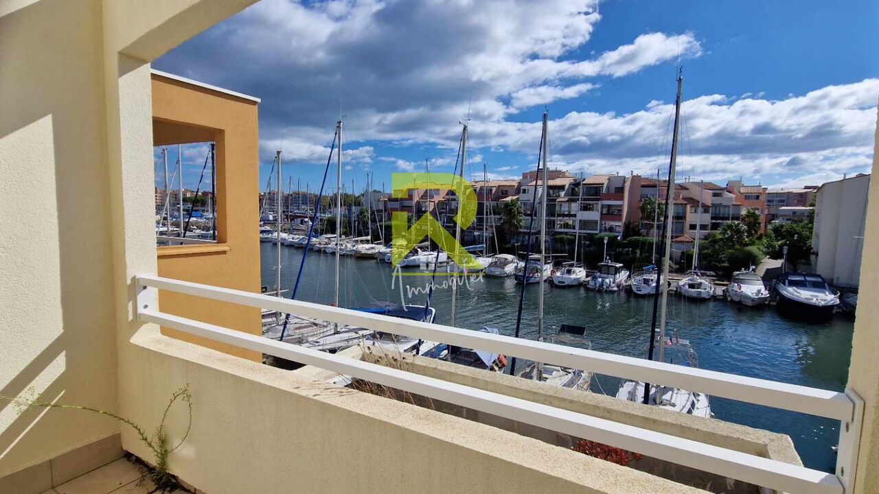 appartement 3 pièces 58 m2 à vendre à Cap d'Agde (34300)