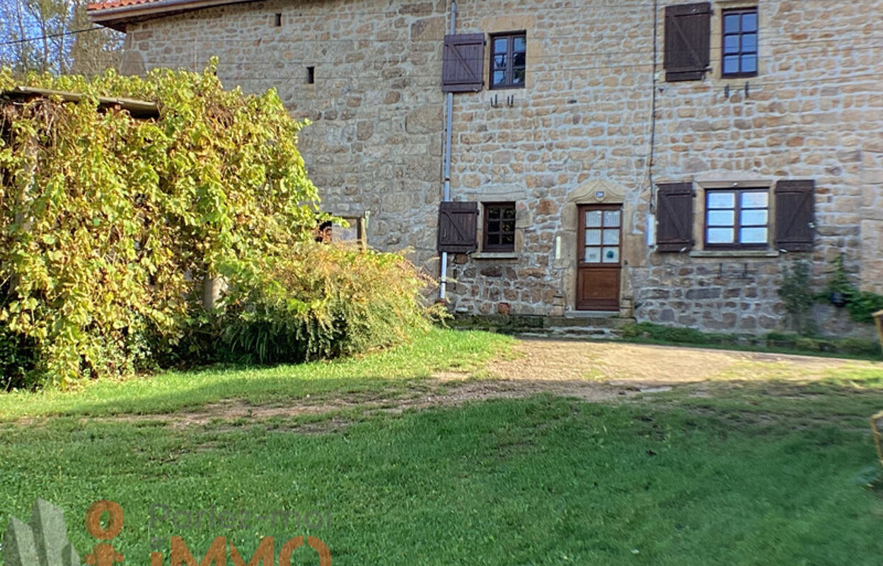 maison 4 pièces 111 m2 à vendre à Saint-Nizier-de-Fornas (42380)