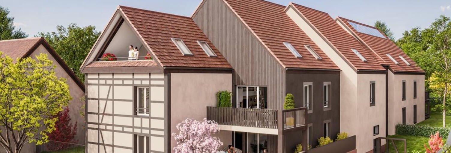 Appartement 3 Pièces 58 m² à vendre à Breuschwickersheim (67112)