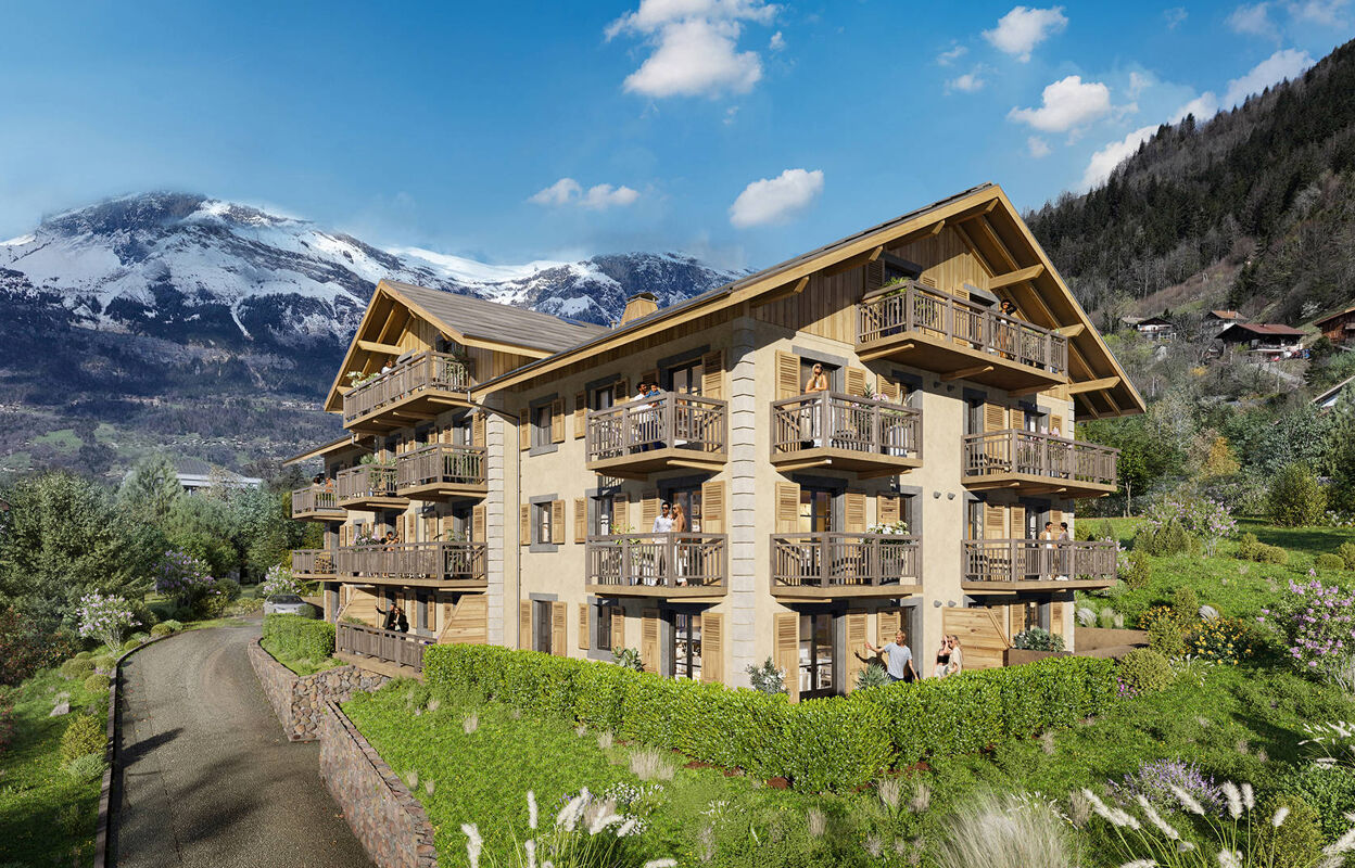 appartement neuf T2, T3 pièces 43 à 62 m2 à vendre à Saint-Gervais-les-Bains (74170)