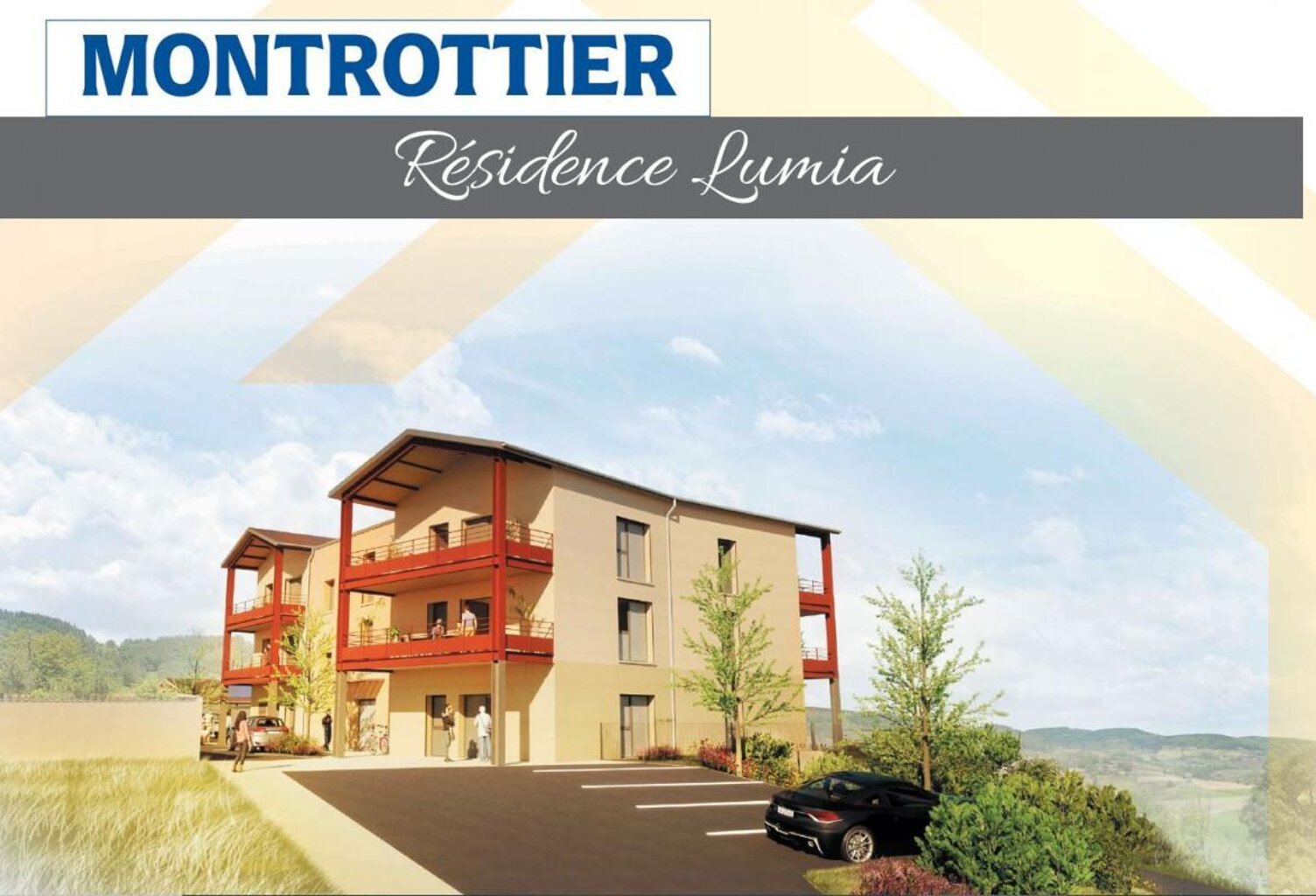 Résidence neuve de qualité avec terrasse, garage et place de parking — photo 1
