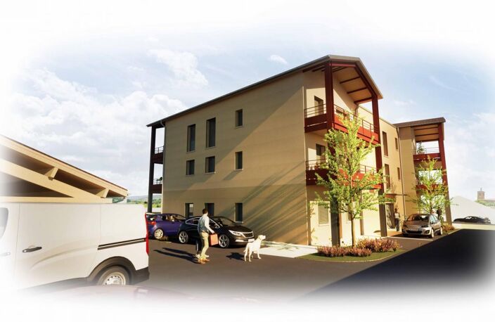 Résidence neuve de qualité avec terrasse, garage et place de parking — photo 4