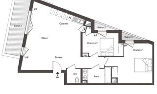 Appartement 3 Pièces 72 m² à vendre à Saint-Jean-de-Luz (64500)