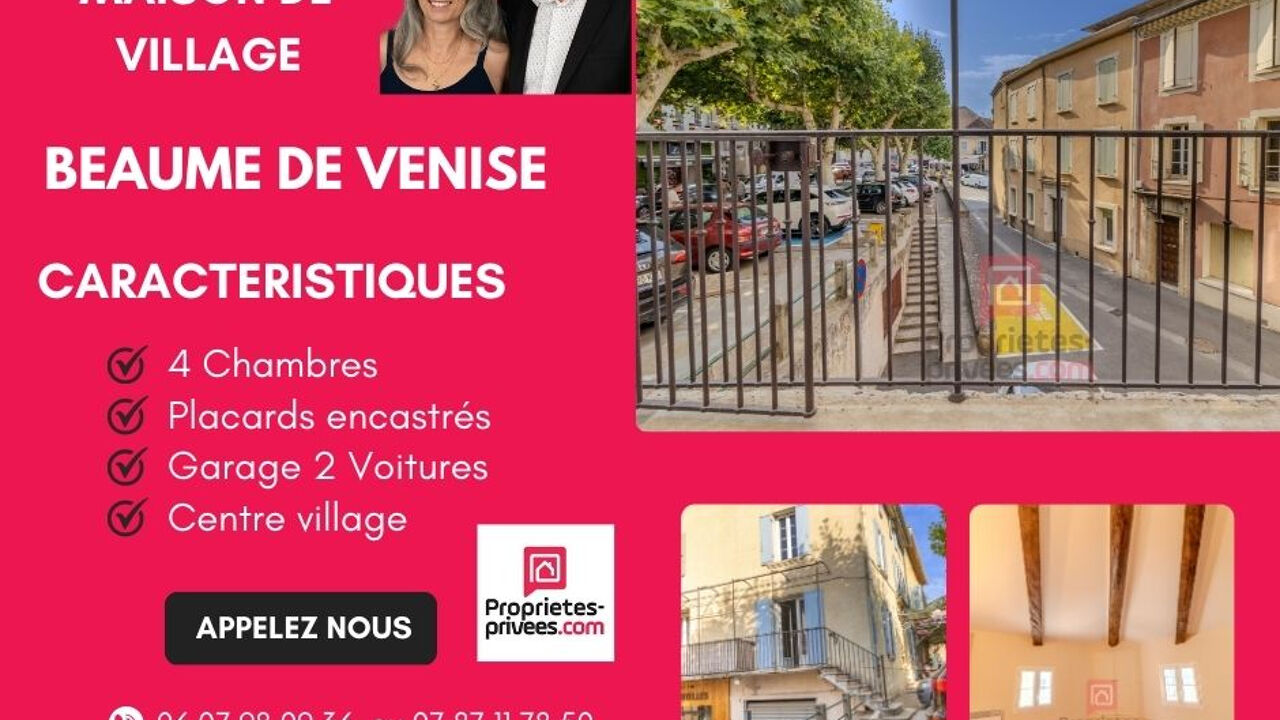 maison 6 pièces 115 m2 à vendre à Beaumes-de-Venise (84190)